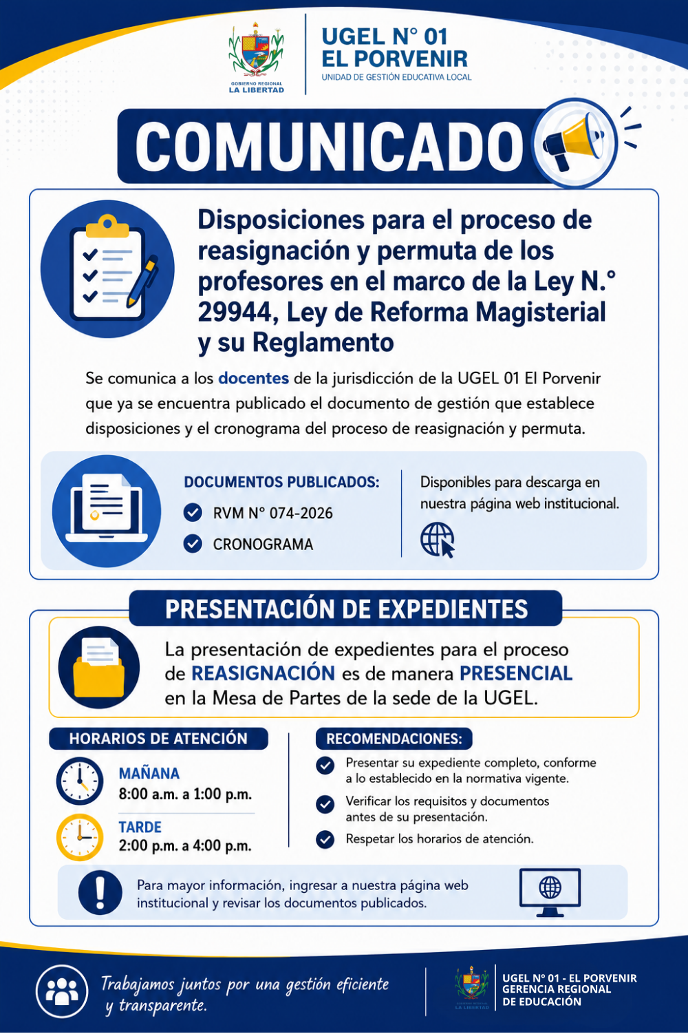 Comunicado Oficial