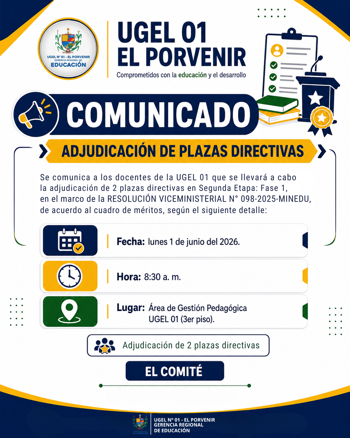 Comunicado Oficial