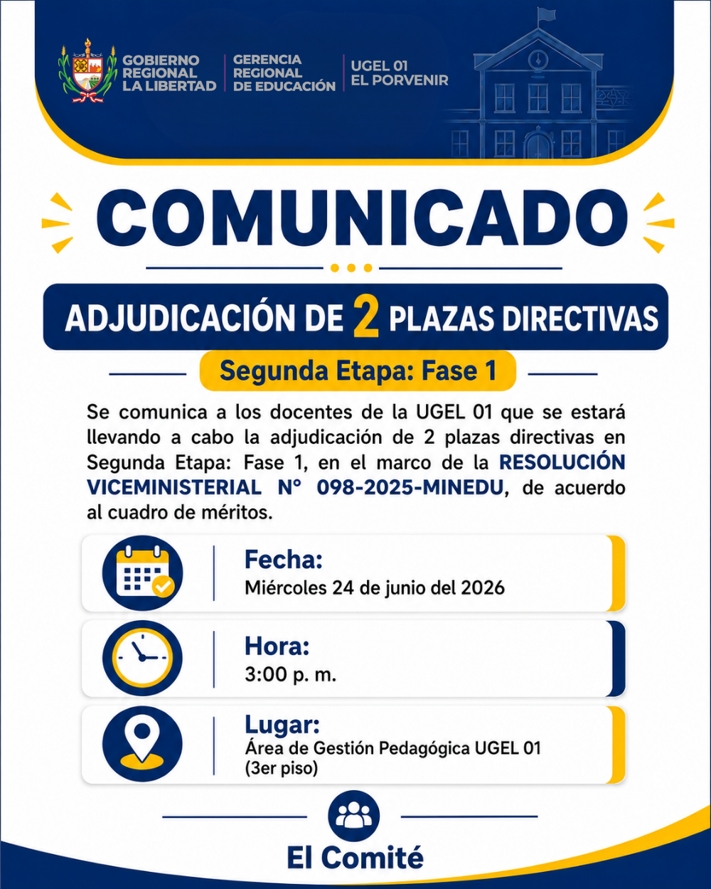 Comunicado Oficial