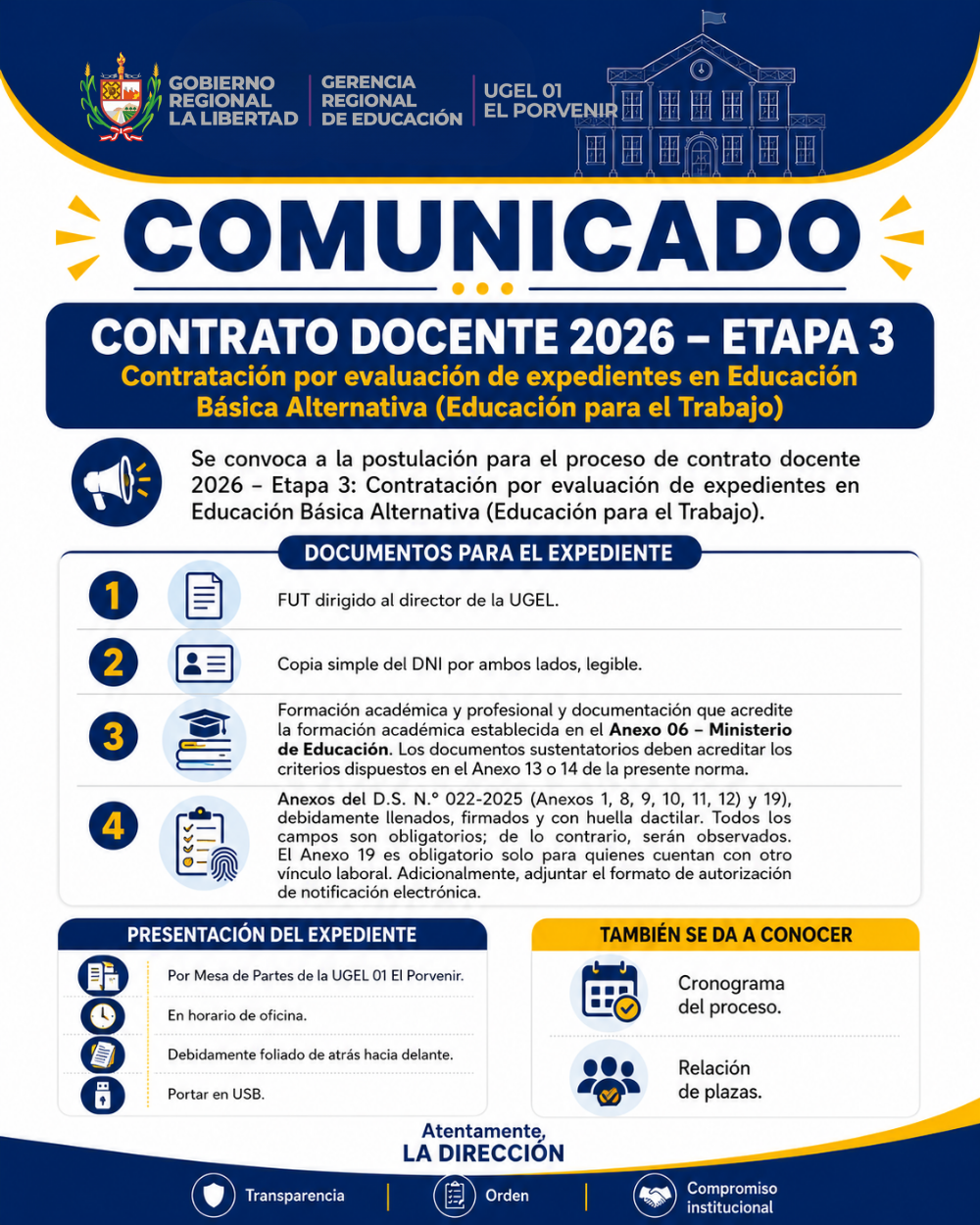Comunicado Oficial