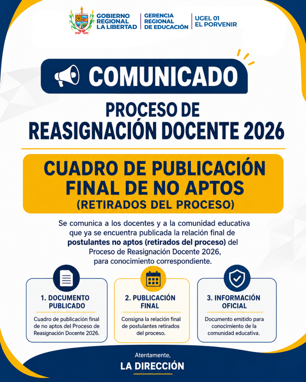 Comunicado Oficial