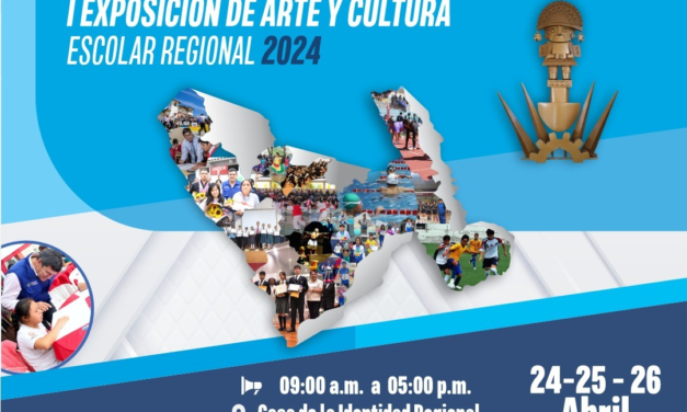 INVITACIÓN A LA I EXHIBICIÓN DE ARTE Y CULTURA ESCOLAR REGIONAL 2024.